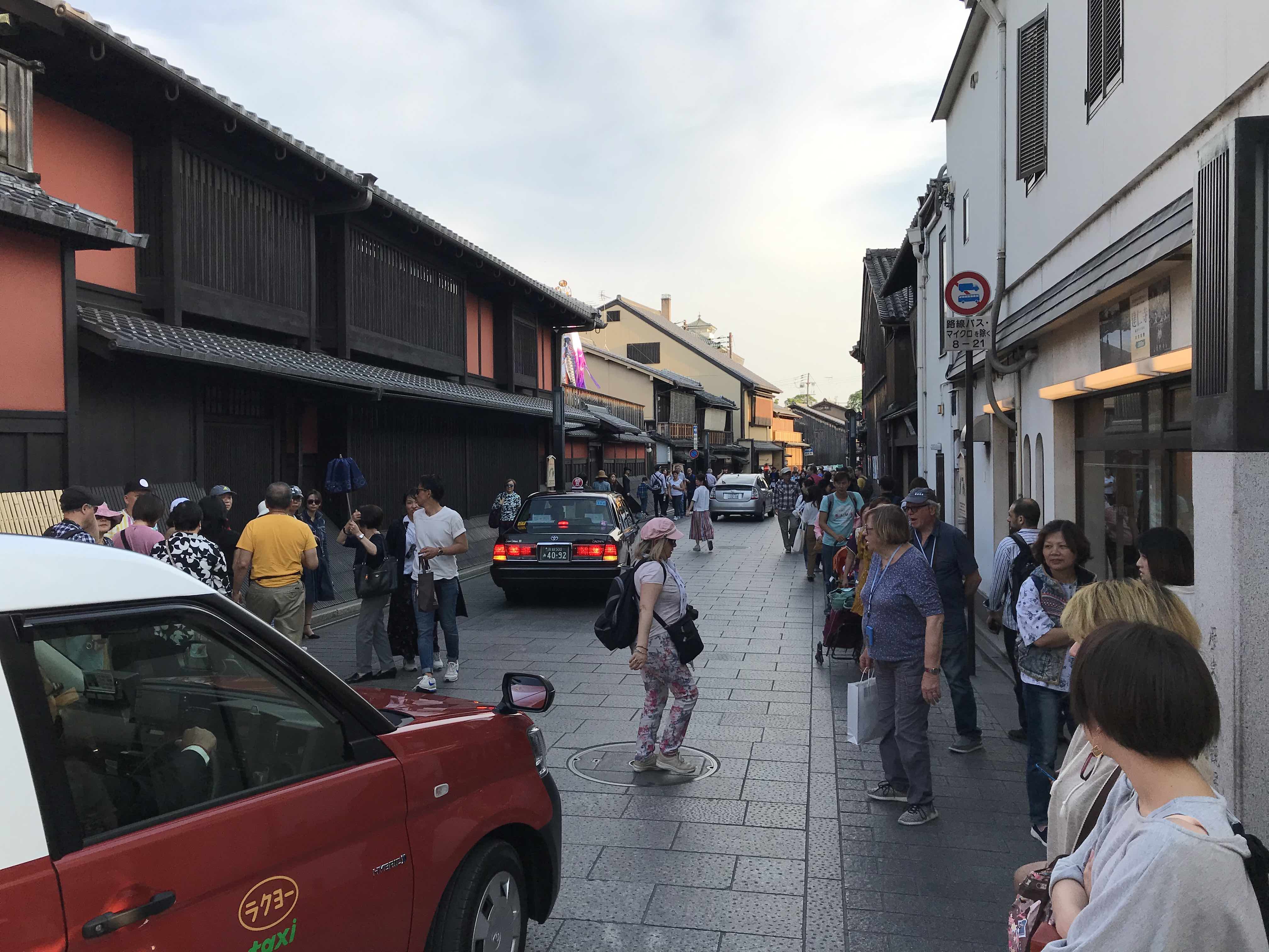 フェイスゴスペル京都ワークショップ後に観光。祇園の写真