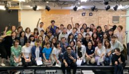 大阪市内で行われたフェイスゴスペル代表KatsuプロデュースのJacoo Gospel Singersによるゴスペルワークショップの集合写真