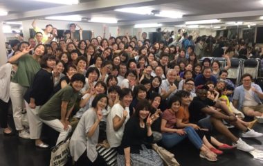 梅田で行われたVincent Bohananのゴスペルワークショップのメンバー集合写真