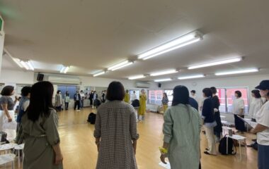 関西、関東でゴスペル教室を展開するフェイスゴスペルの大阪ゴスペルワークショップの様子