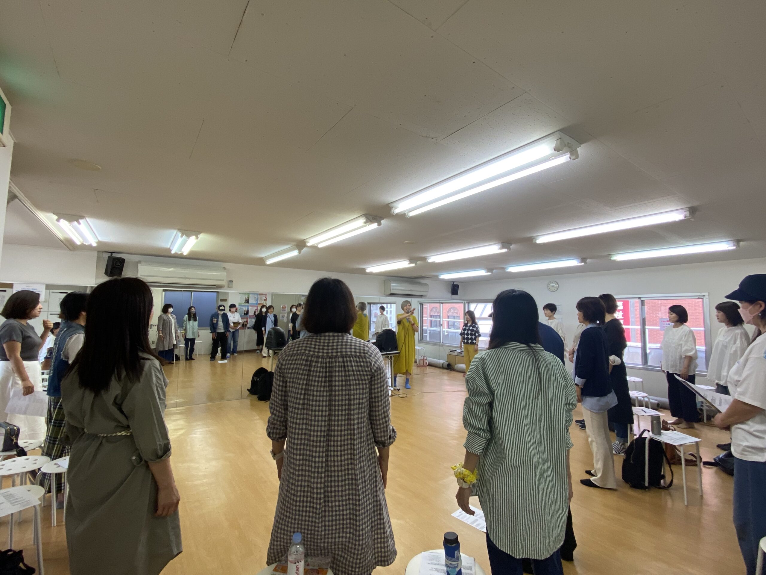 関西、関東でゴスペル教室を展開するフェイスゴスペルの大阪ゴスペルワークショップの様子